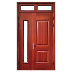 Cửa Thép Vân Gỗ 2 Cánh DTA-2C-H12-HOOK