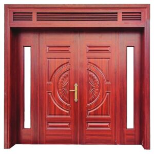 Cửa Thép Vân Gỗ 4 Cánh DTA-4L-HC1-HOOK