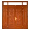 Cửa Thép Vân Gỗ 4 Cánh DTA-4L-TD1-H4A